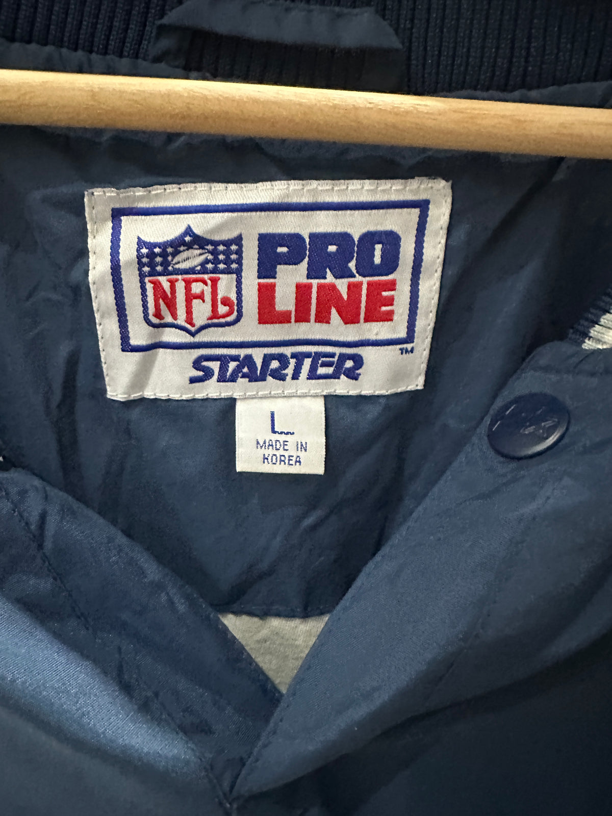 (Mens Large) 90s Stater Dallas Cowboys Windbreaker 007