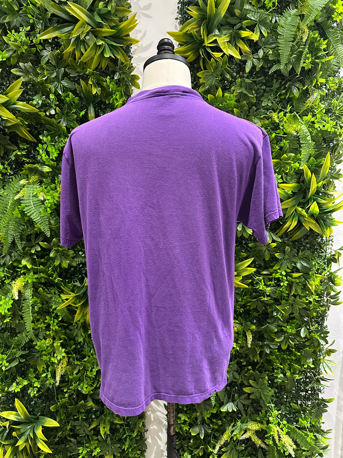(Mens Medium) 90s Minnestota Vikings Spell-Out Shirt 007