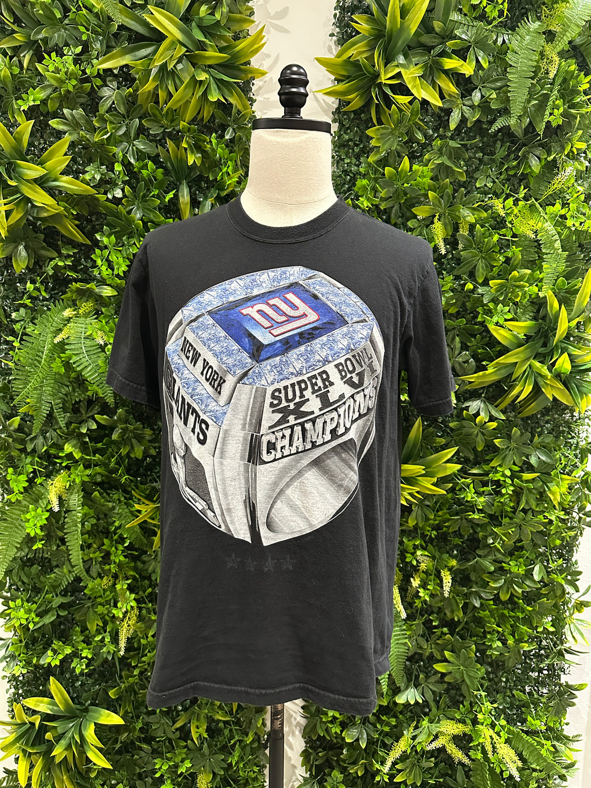 (Mens Large) NFL New York Giants Superbowl Champs Shirt 007