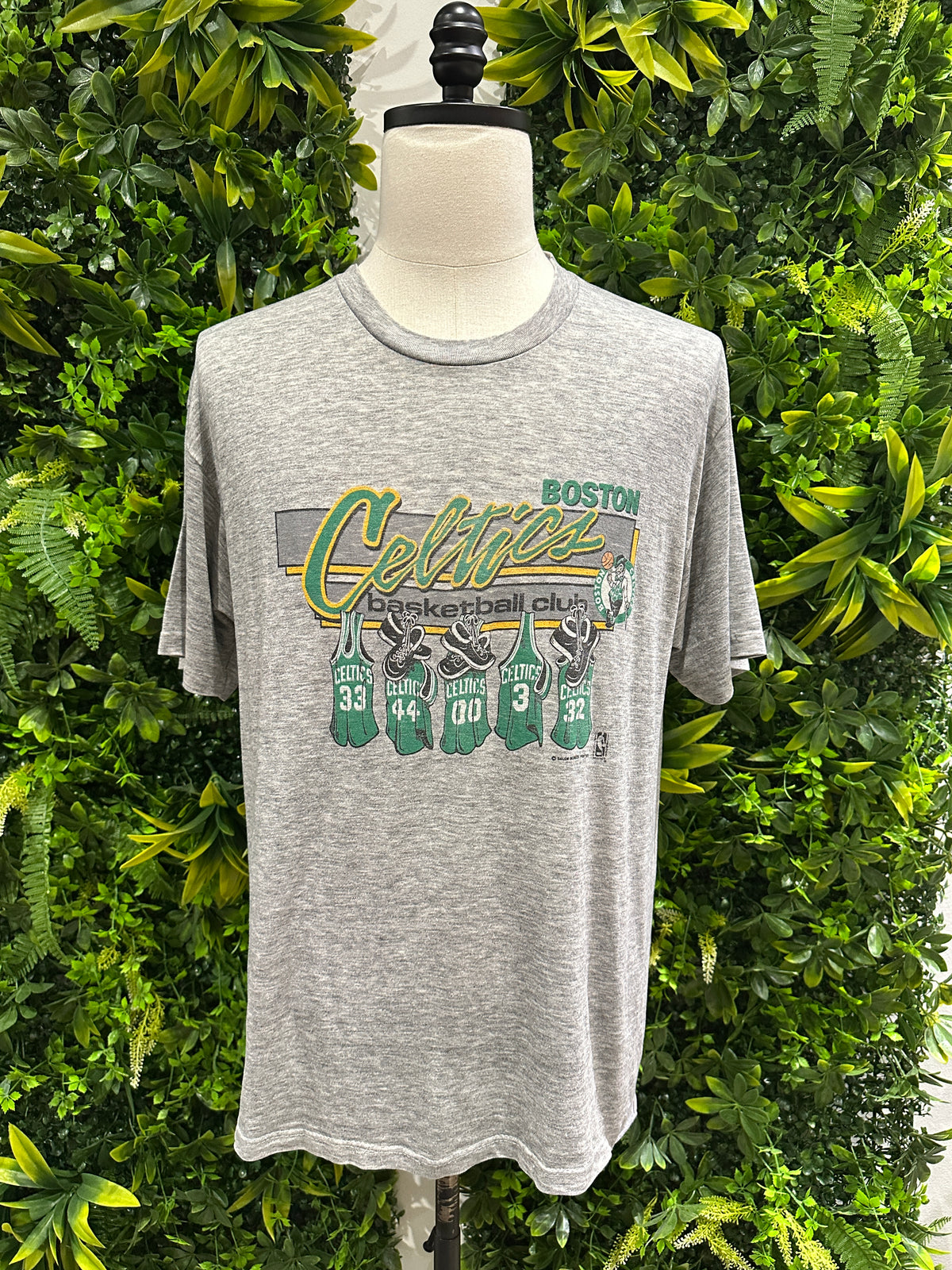 (Mens XL) 90s Boston Celtics 'Basketball Club' Shirt 007
