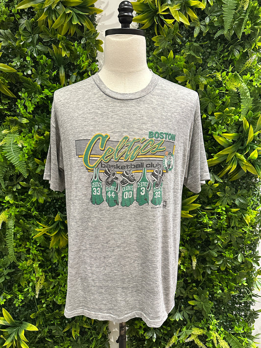 (Mens XL) 90s Boston Celtics 'Basketball Club' Shirt 007