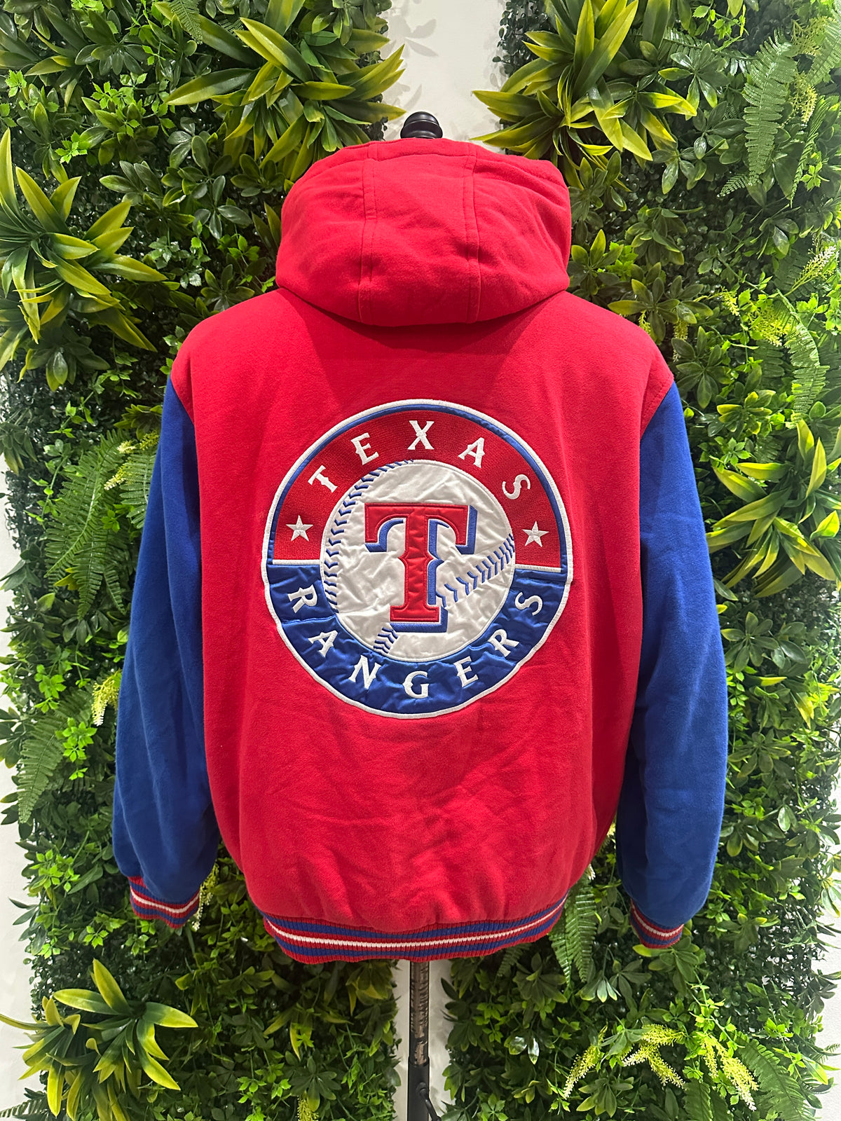 (Mens XL) MLB Texas Rangers Reversible Jacket 007