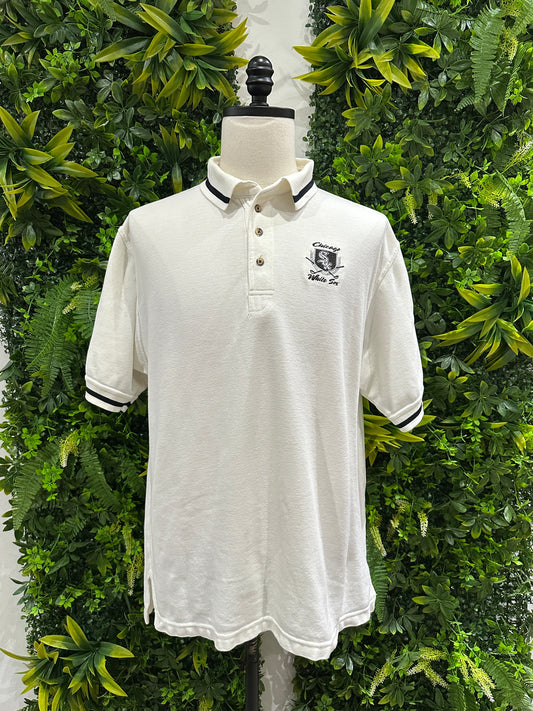 (Mens Large) 90s Chicago White Sox Polo Shirt 007