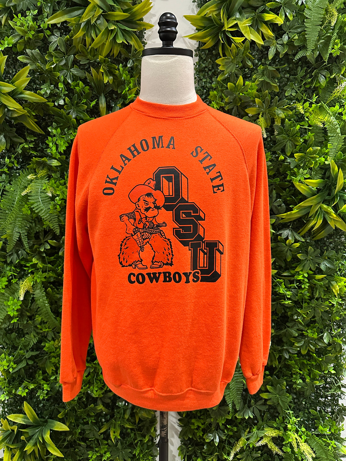(Mens XL) 80s Oklahoma State University Cowboys Sweater 007
