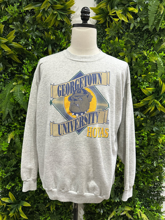 (Mens XL) 90s Georgetown University Sweater 007