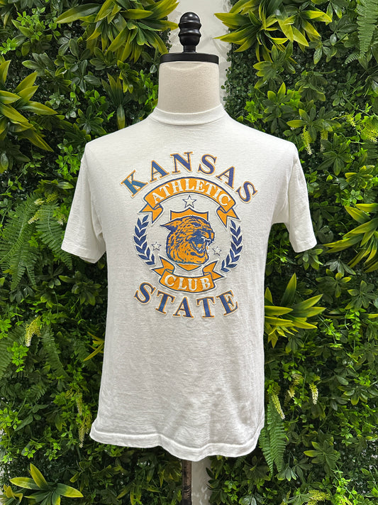 (Mens Medium) 90s Kansas State Wild Cats Shirt 007