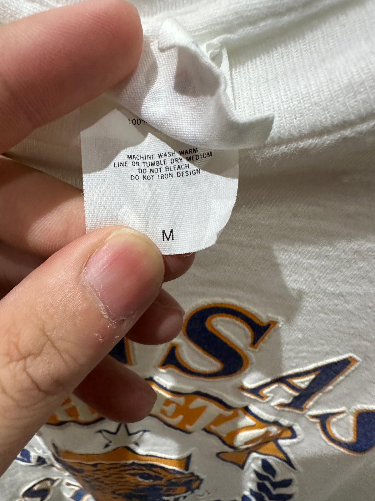(Mens Medium) 90s Kansas State Wild Cats Shirt 007