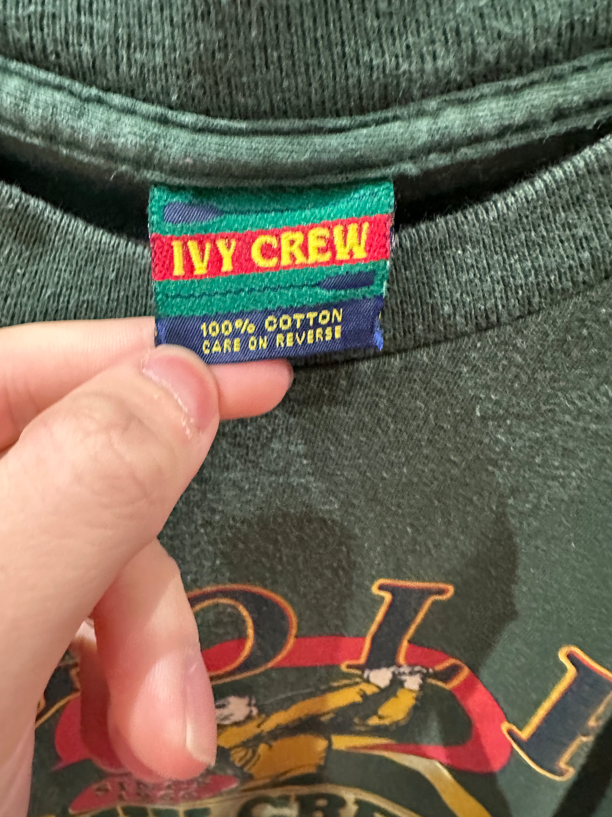 (Mens Large) 90s Ivy Crew Golf Shirt 007