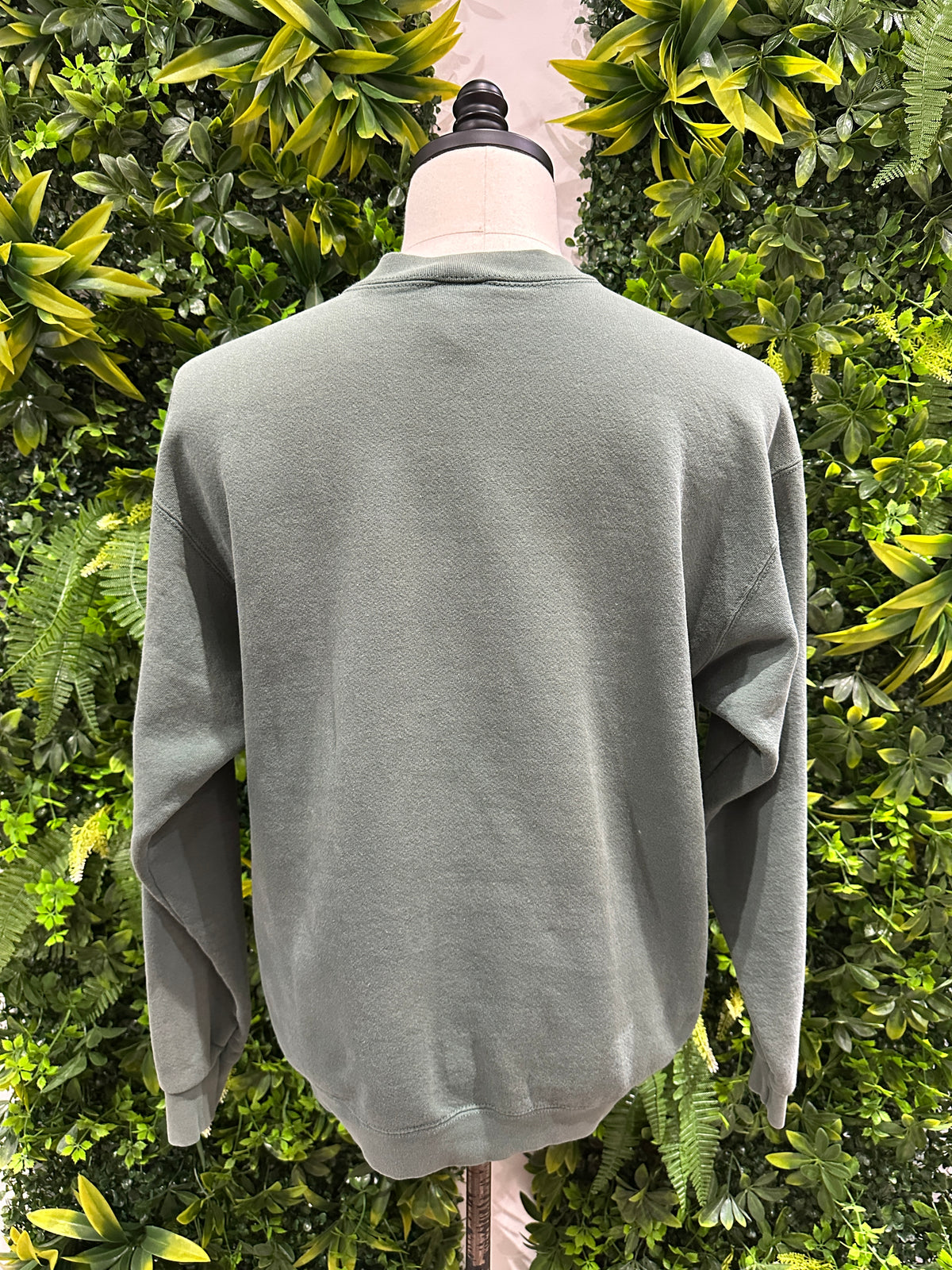 (Mens Medium) 90s Green Nike Sweater 007
