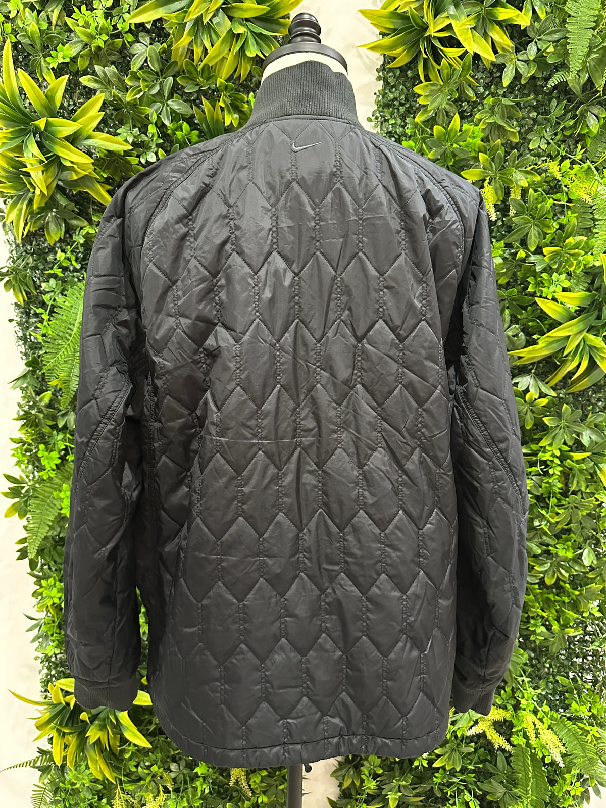 (Mens 2X) Nike Black Quilted Jacket 007