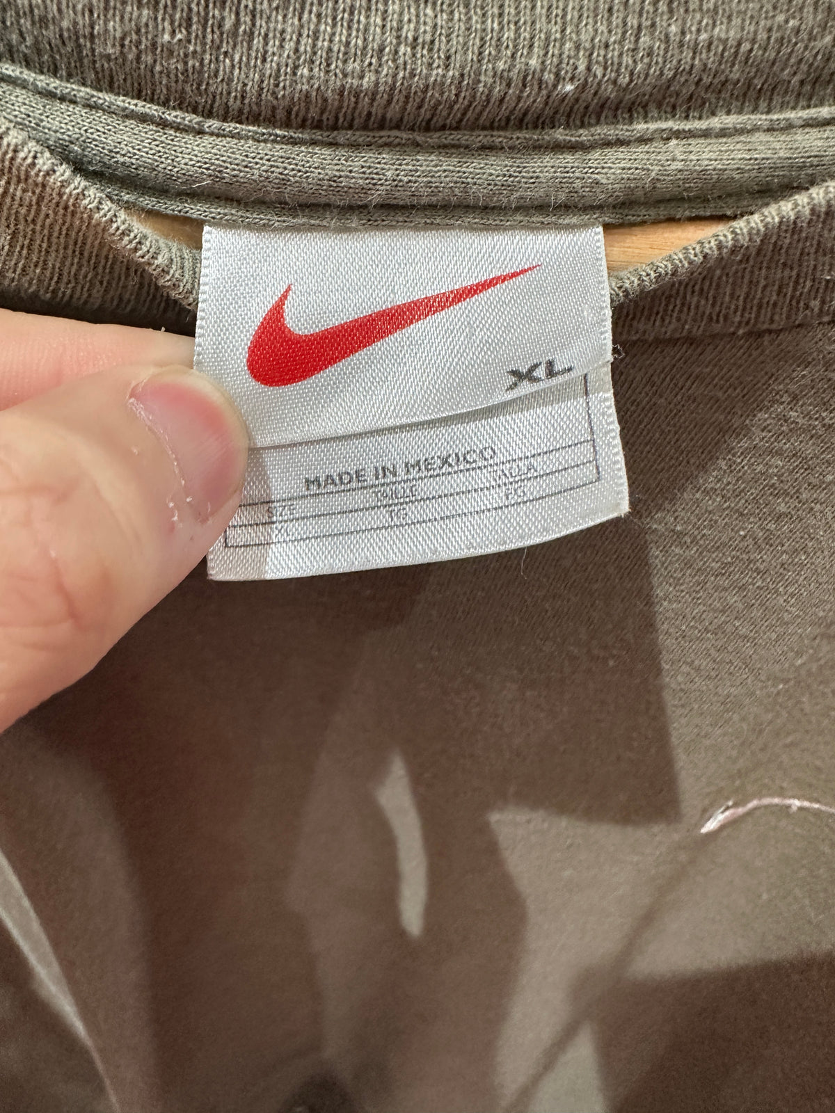 (Mens XL) 90 Nike Green Shirt 007