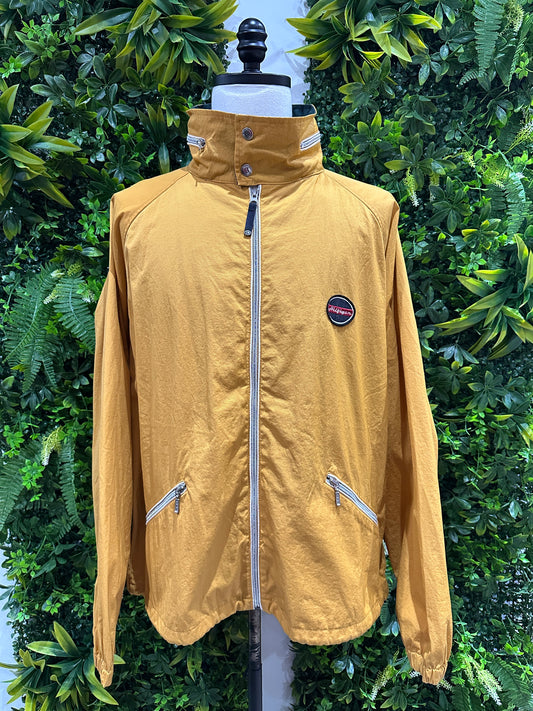 (Mens XL) 90s Yellow Tommy Hilfiger Light Jacket 007