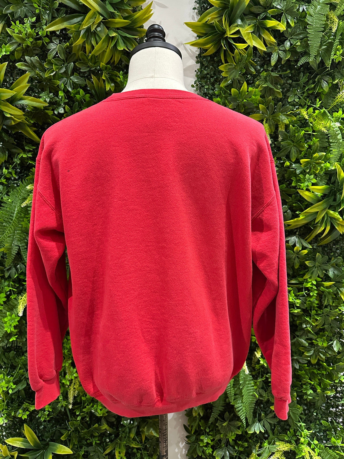 (Mens Medium) 90s Tommy Hilfiger Red Sweater 007