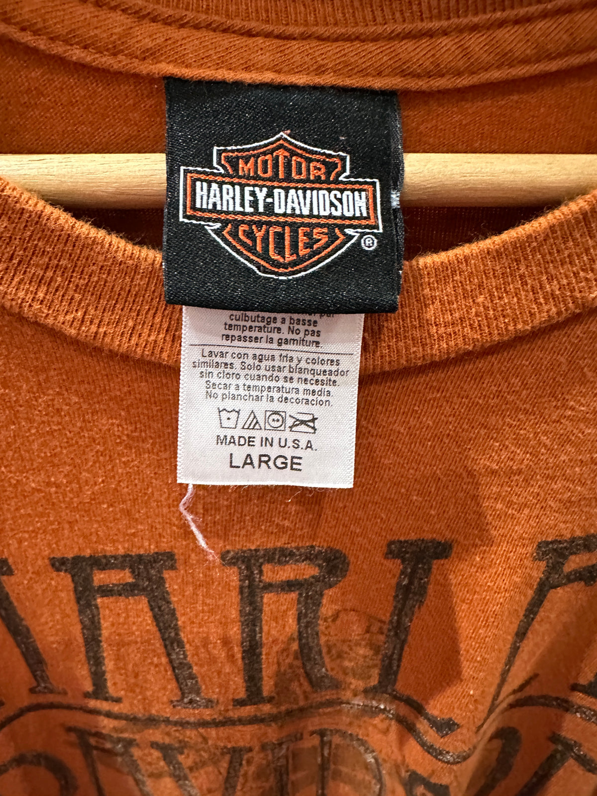 (Mens Large) Harley Davidson 'Panama City Beach' Shirt 007