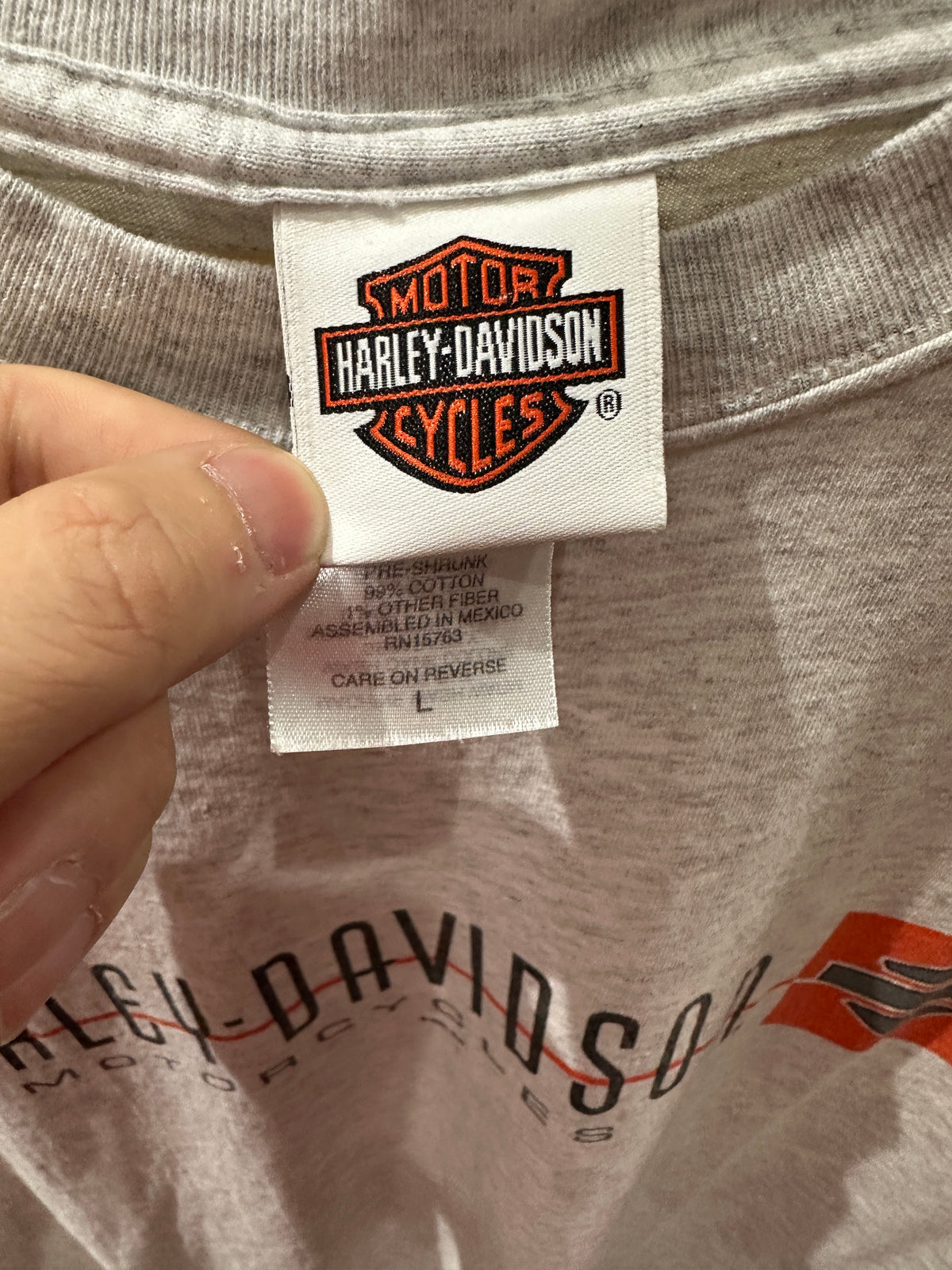 (Mens Large) Harley Davidson 'Franklin TN' Shirt 007