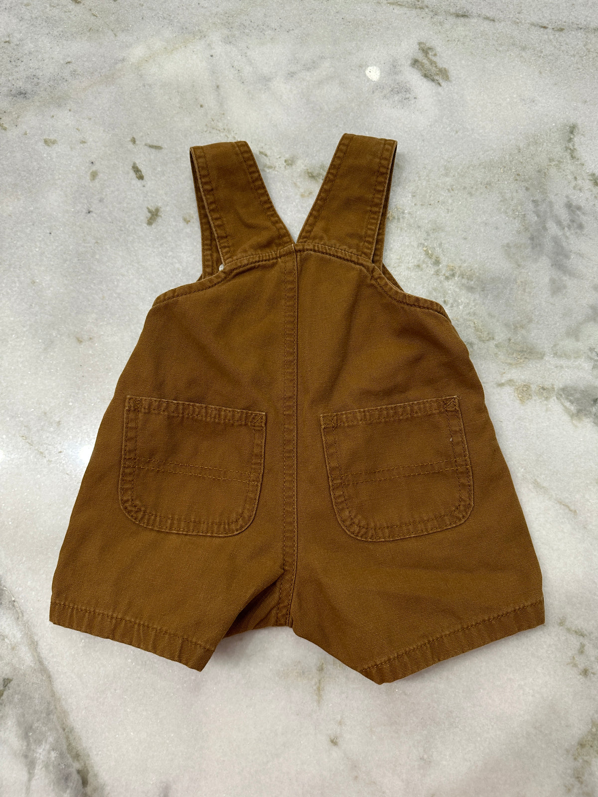(Kids 6M) Carhartt Brown Overalls