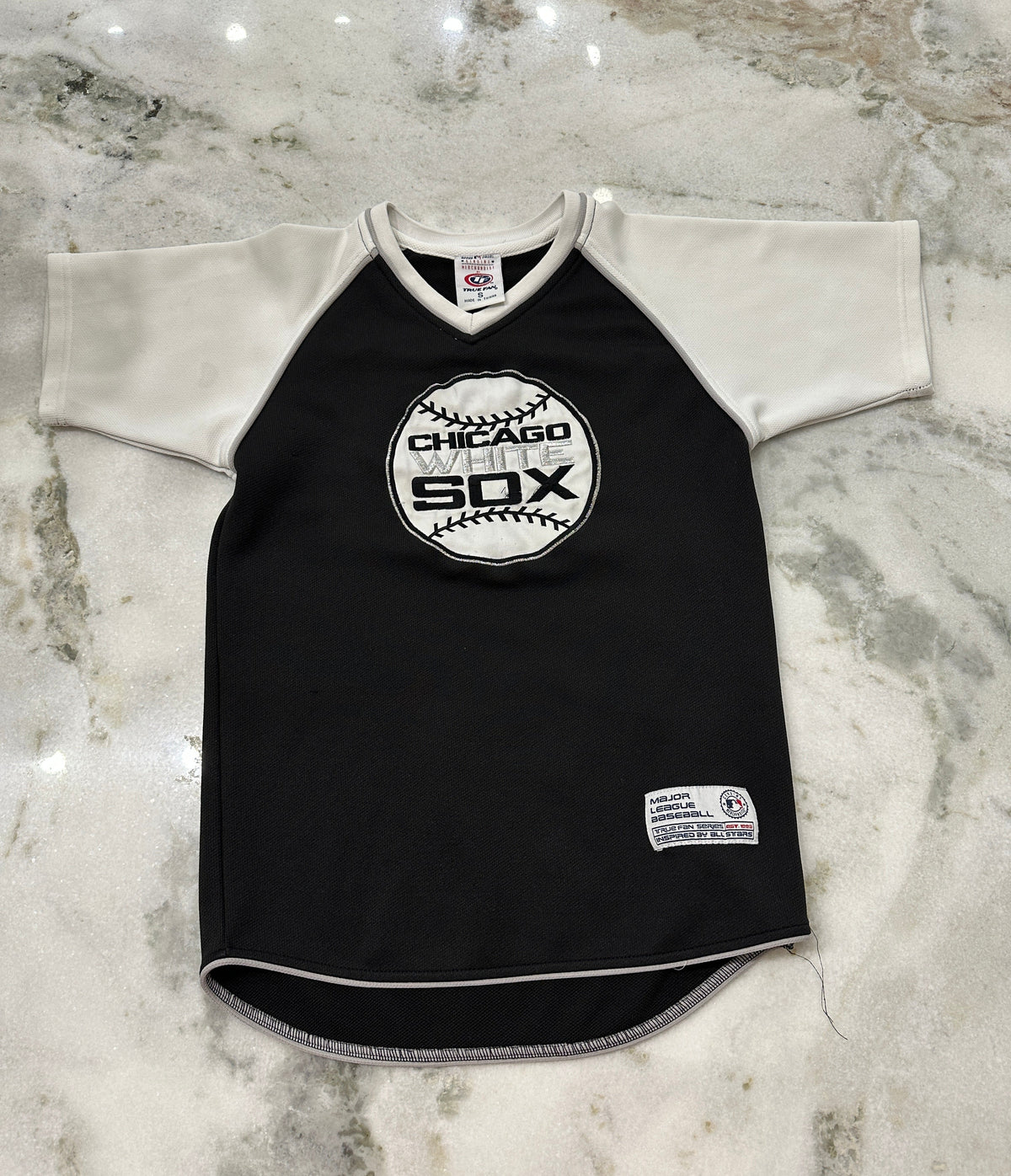 (Kids Small) MLB Chicago White Sox Jersey Shirt 007