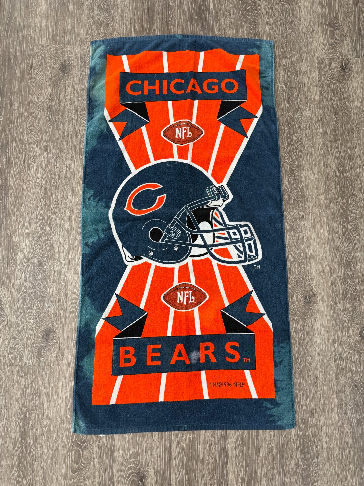 1996 Chicago Bears Beach Towel