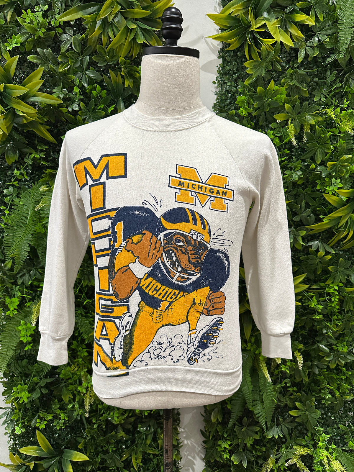 (Womens Small) 80s Michigan University Sweater 007
