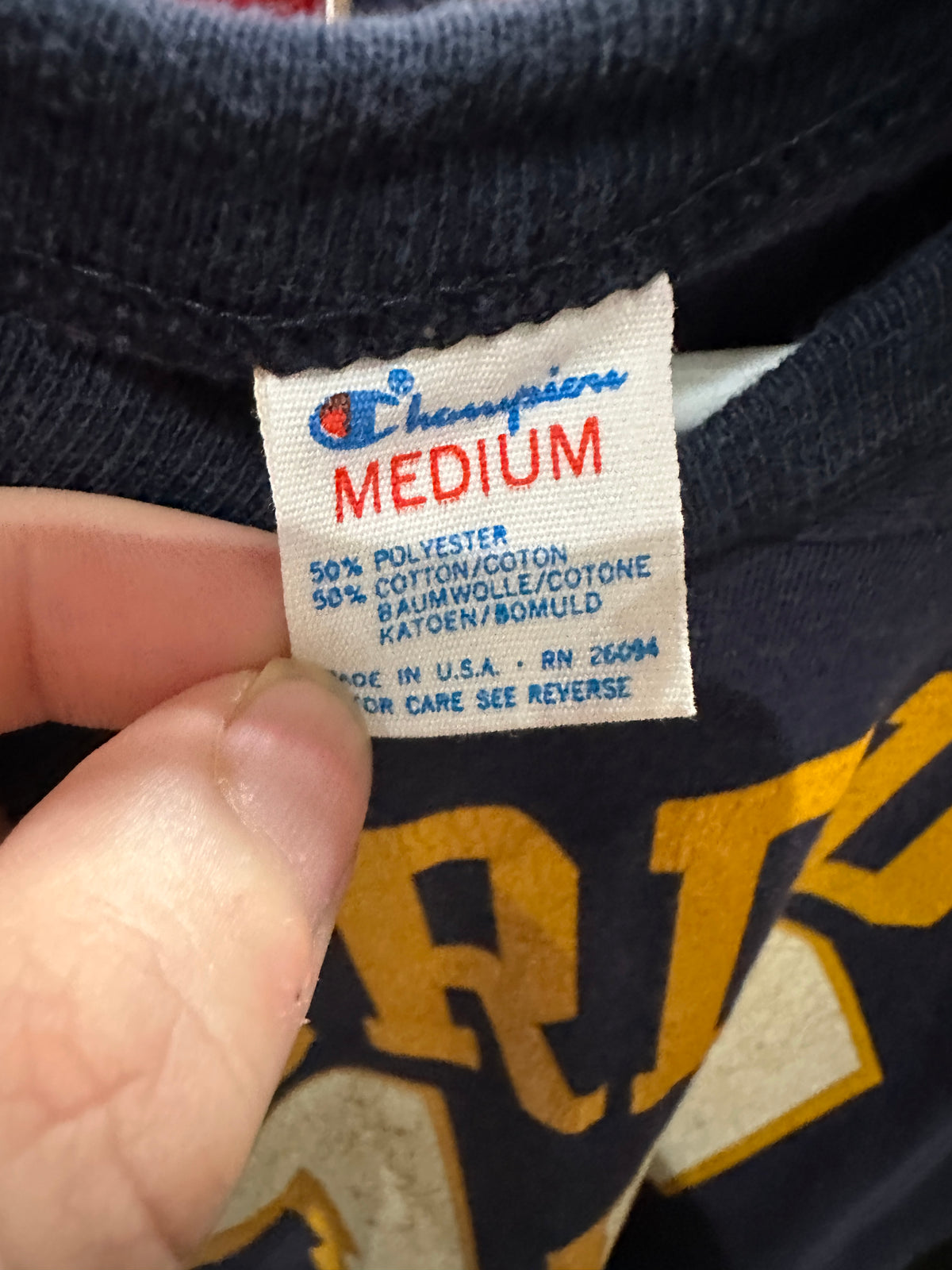 (Mens Medium) 80s Purdue University Shirt 007