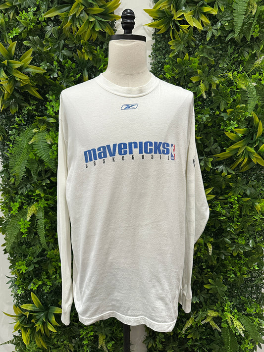 (Mens XL) NBA Dallas Mavericks Long-Sleeve Shirt 007