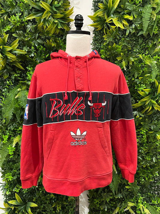 (Mens Medium) 90s Adidas Chicago Bulls Sweatshirt 007
