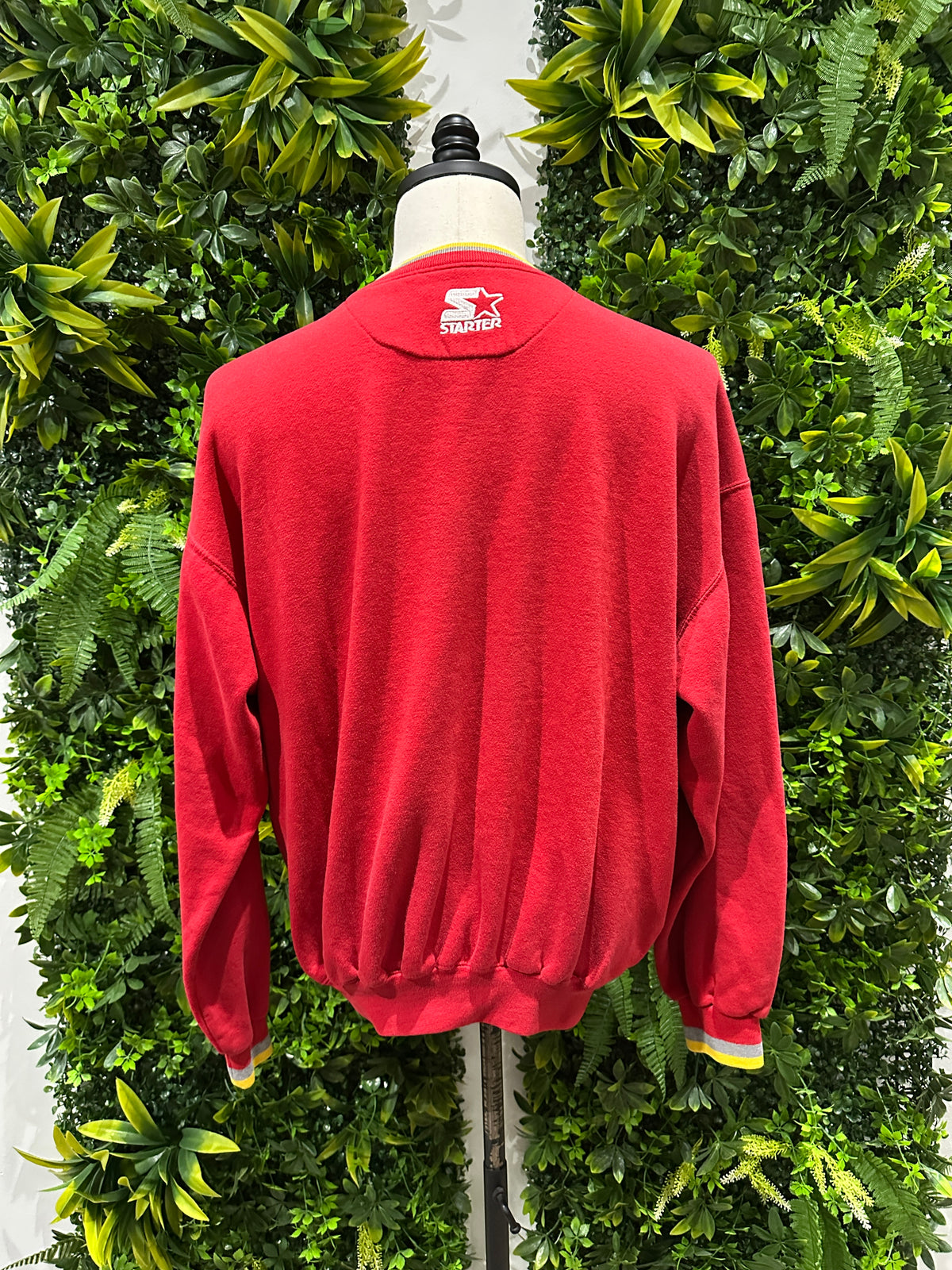 (Mens Large) 90s Starter Kansas City Chiefs Sweater 007