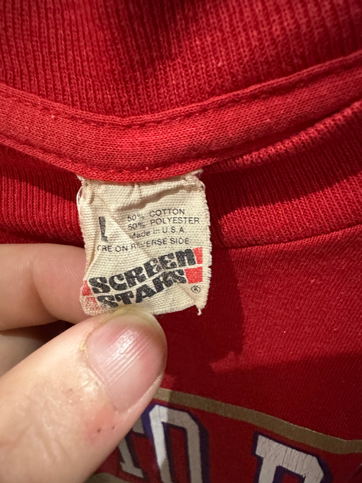 (Mens Medium) 1989 San Francisco 49ers Shirt 007