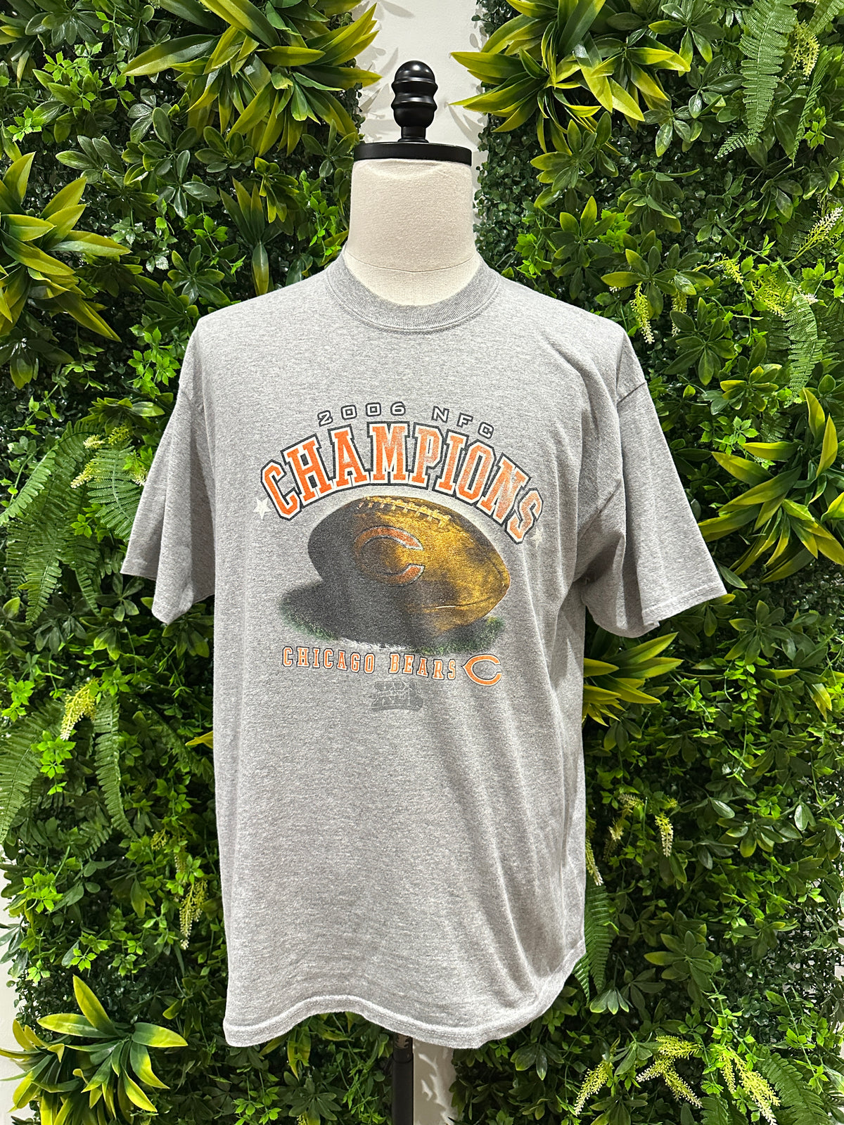 (Mens XL) 2006 Chicago Bears NFC Champs Shirt 007