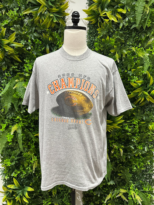(Mens XL) 2006 Chicago Bears NFC Champs Shirt 007