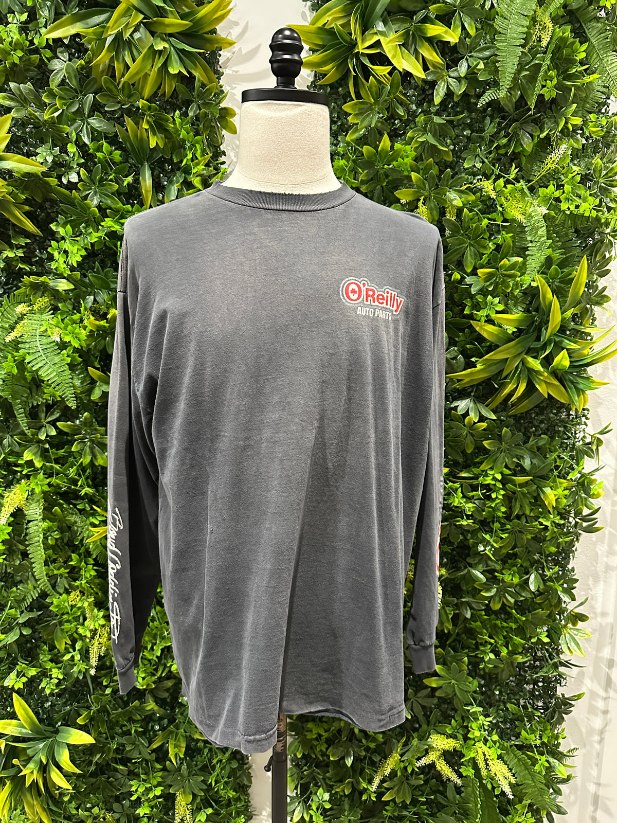(Mens XL) 90s O'reilly Autoparts Long-Sleeve Shirt 007
