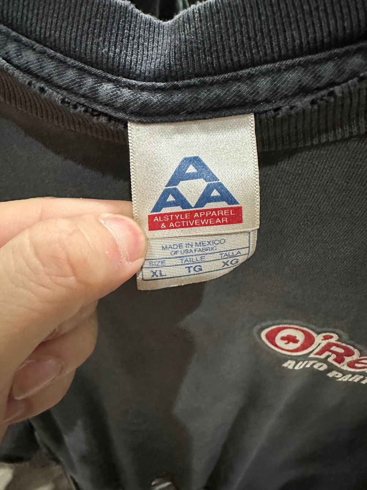 (Mens XL) 90s O'reilly Autoparts Long-Sleeve Shirt 007