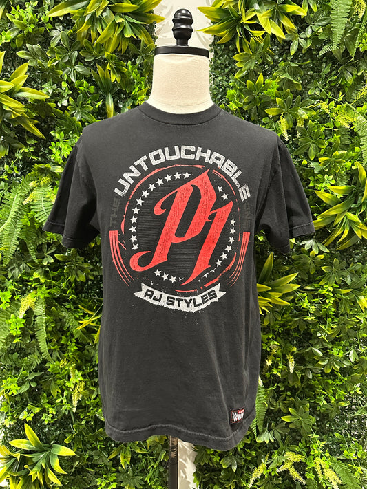 (Mens Large) WWE AJ Styles P1 Shirt 007