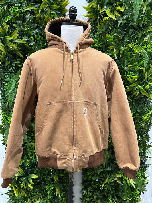 (Mens Large) Carhartt Duck Active Workwear Jacket 007