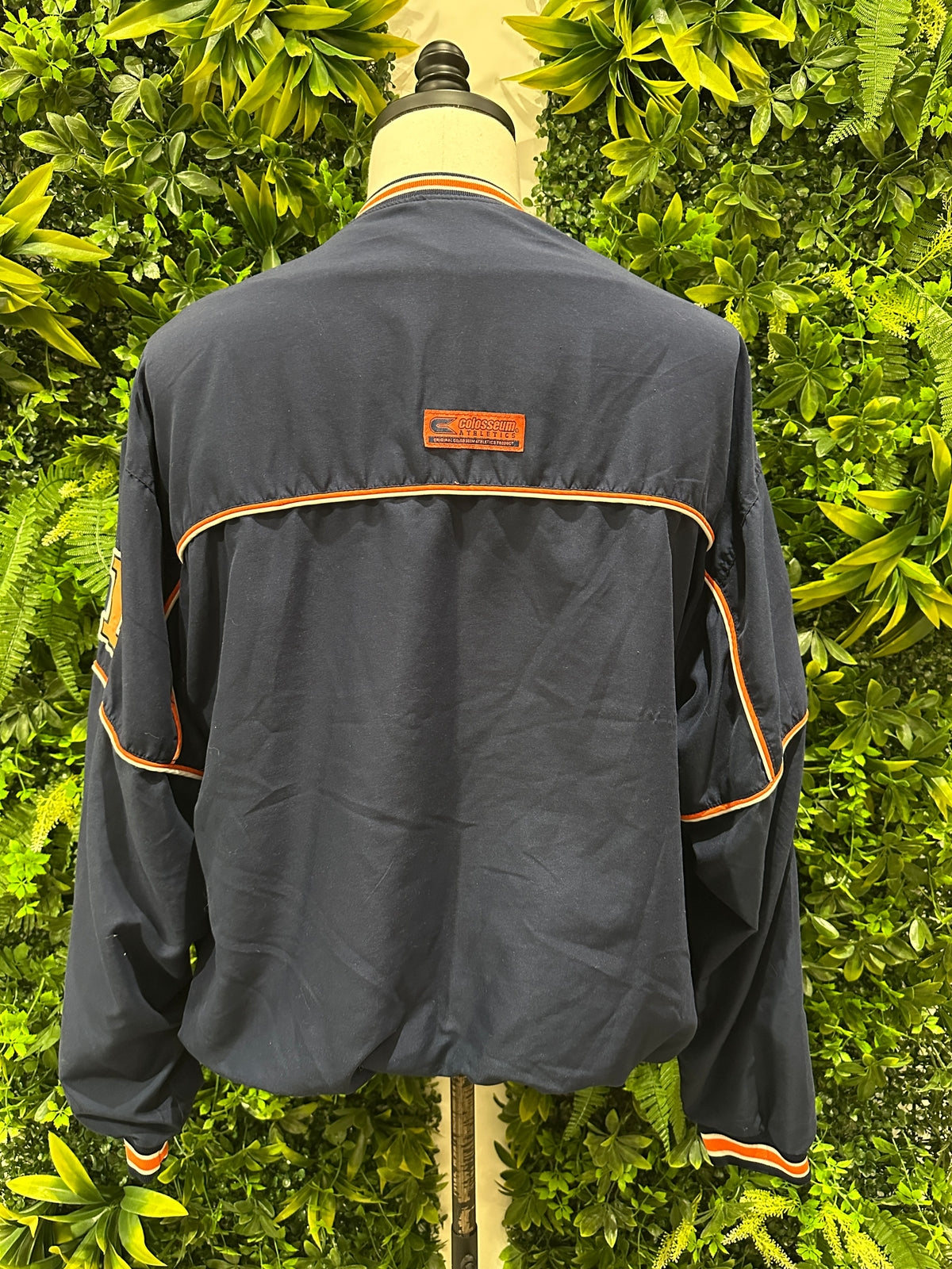 (Mens Large) University of Illinois Pull-Over Windbrearker 007