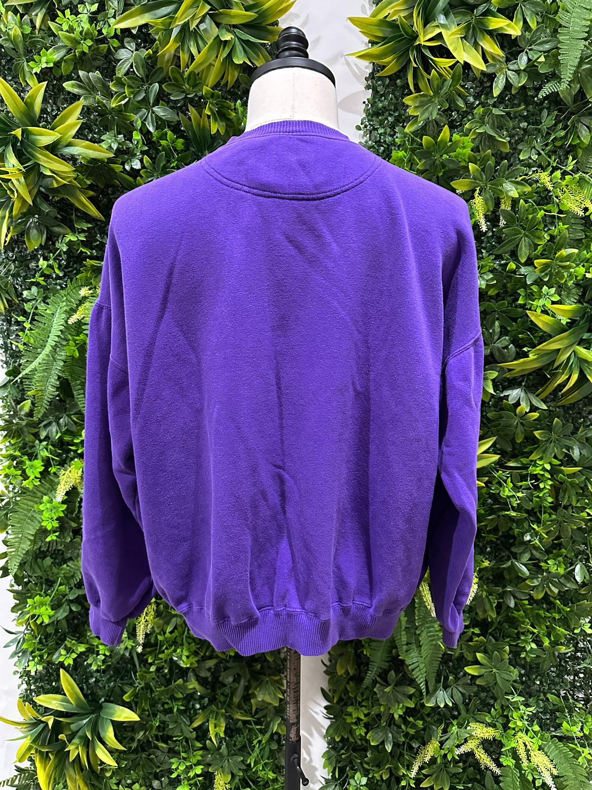 (Mens XL) 90s Northwestern Spell-Out Sweater 007
