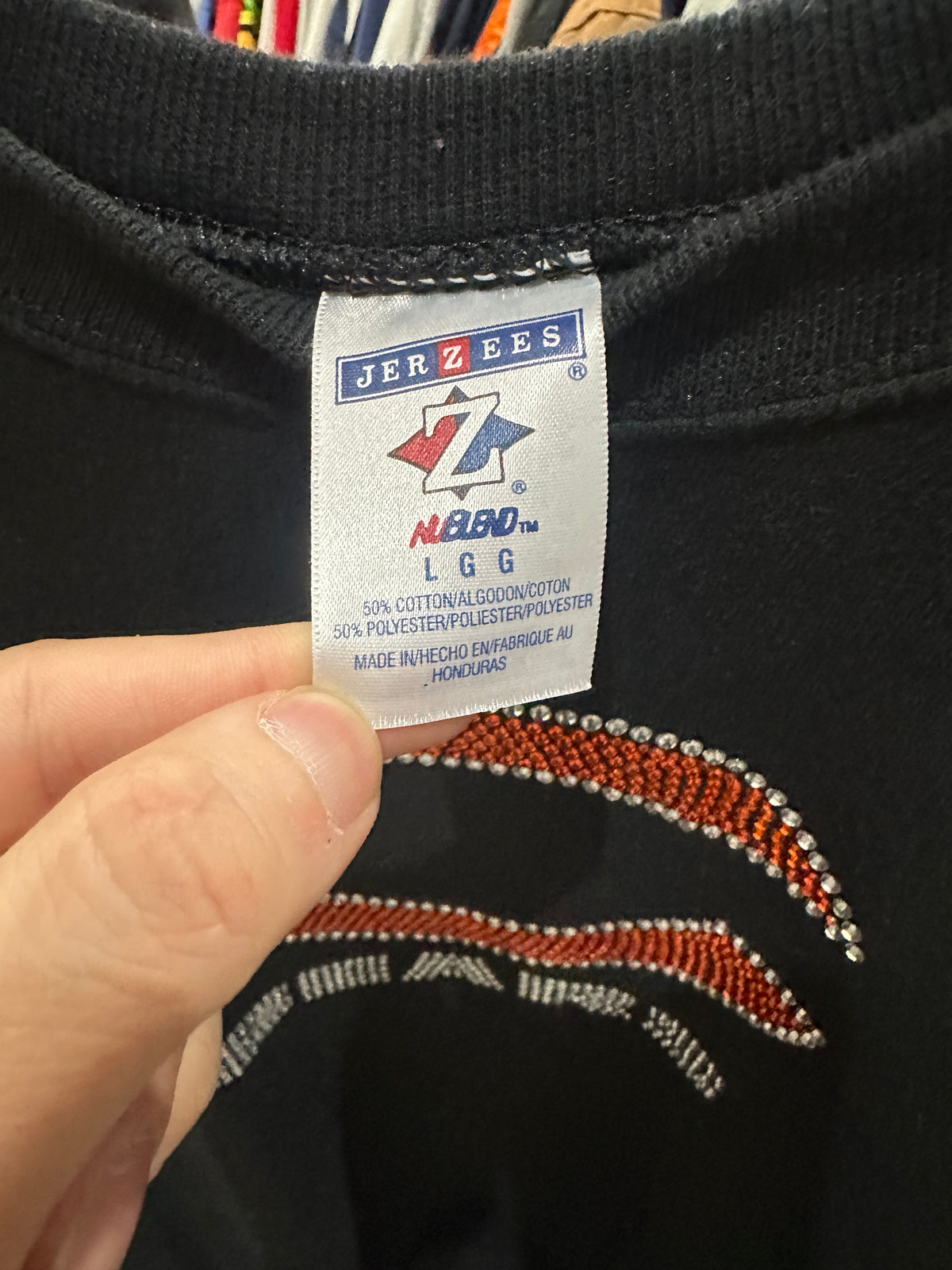 (Womens Large) NFL Chicago Bears Rhinestone Sweater 007