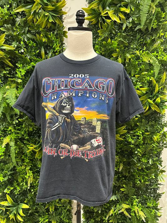 (Mens XL) 2005 Chicago White Sox World Series Champs Shirt 007