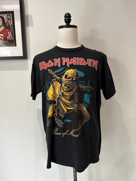 (Mens XL) Retro Iron Maiden Band Shirt