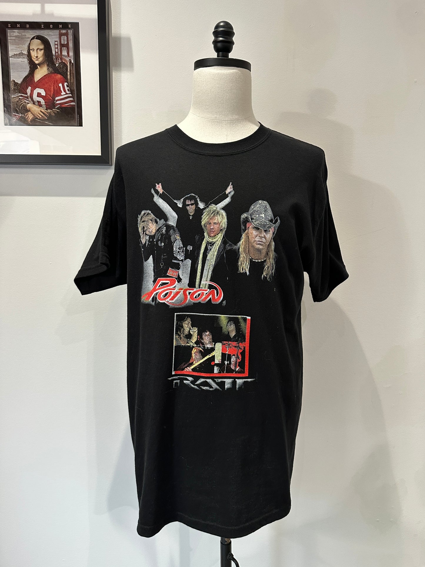 (Mens XL) Retro Poison x Rat Band Shirt