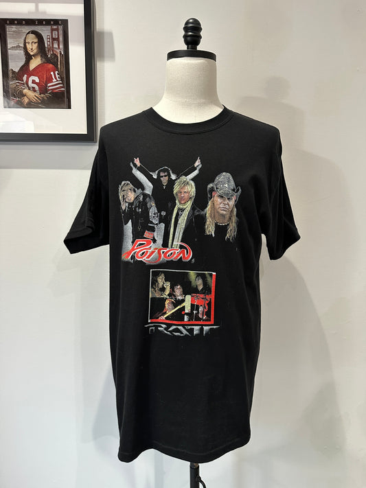 (Mens XL) Retro Poison x Rat Band Shirt