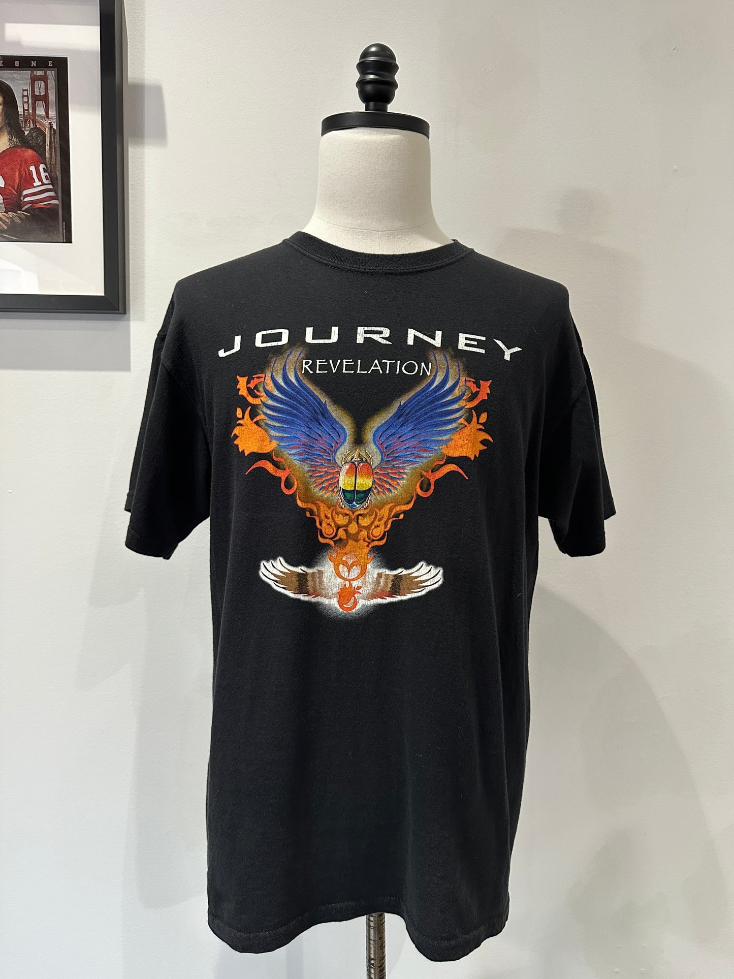 (Mens Large) Retro Journey Revelation Band Shirt