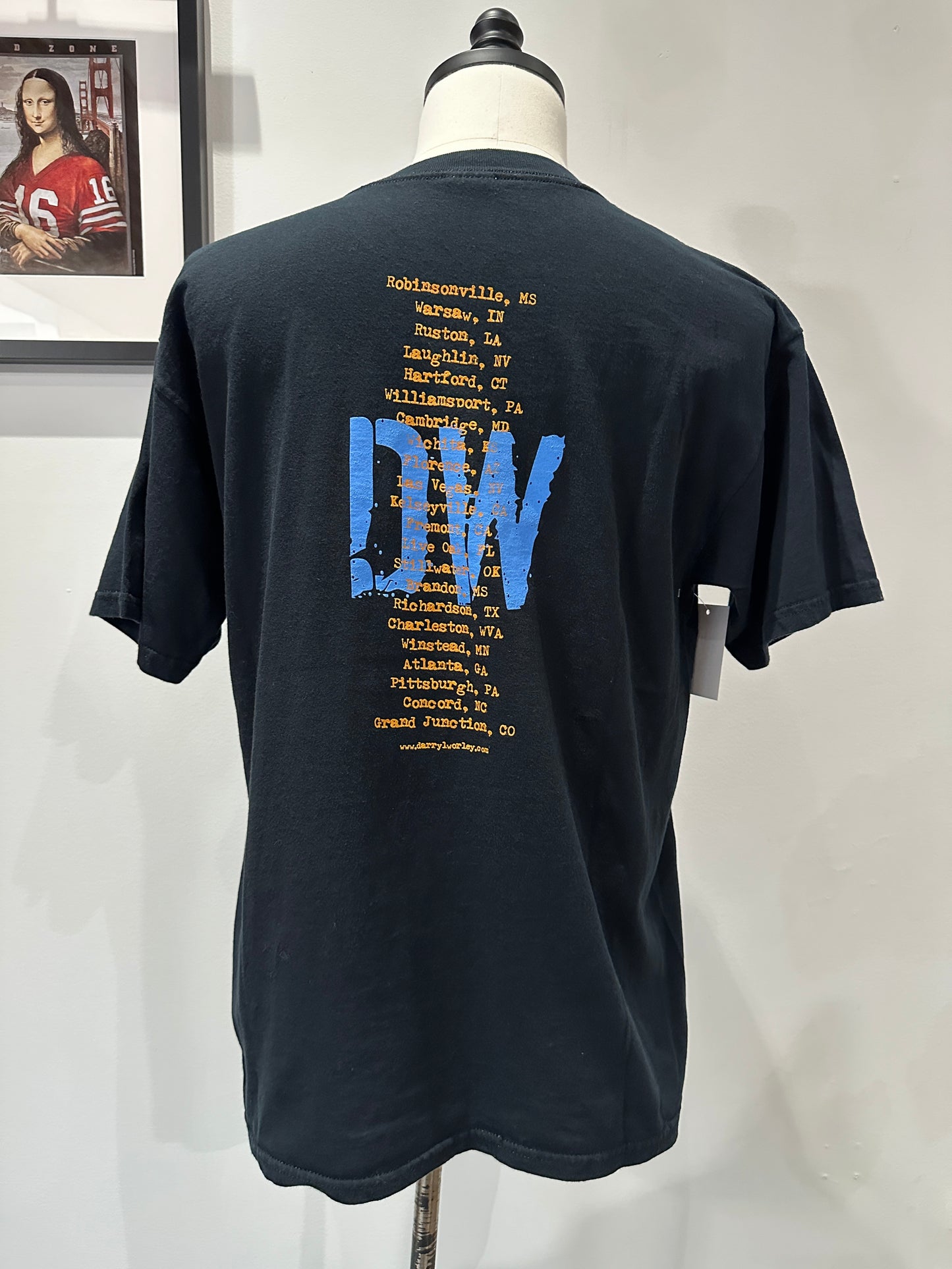 (Mens Large) Retro 'Darryl Worley' Shirt