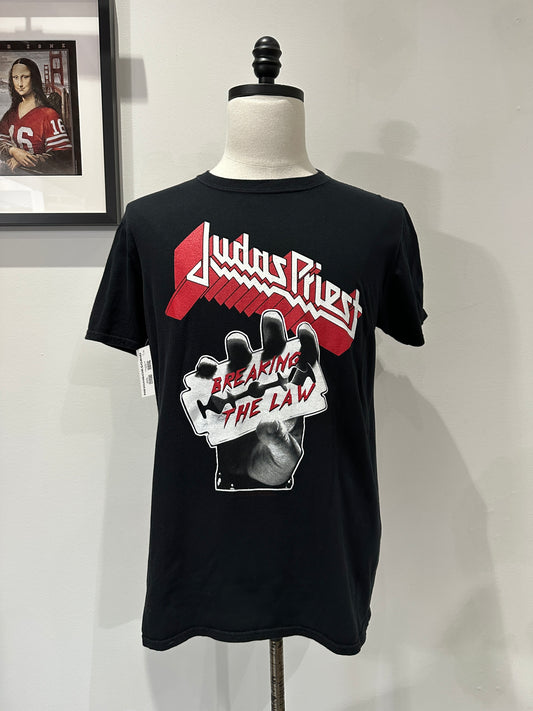 (Mens Large) Retro Judas Priest Band Shirt