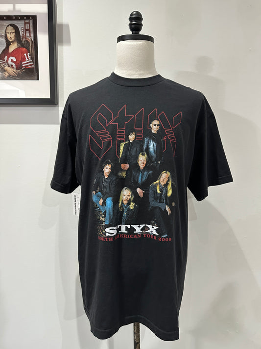 (Mens XL) 2009 Styx Band Shirt