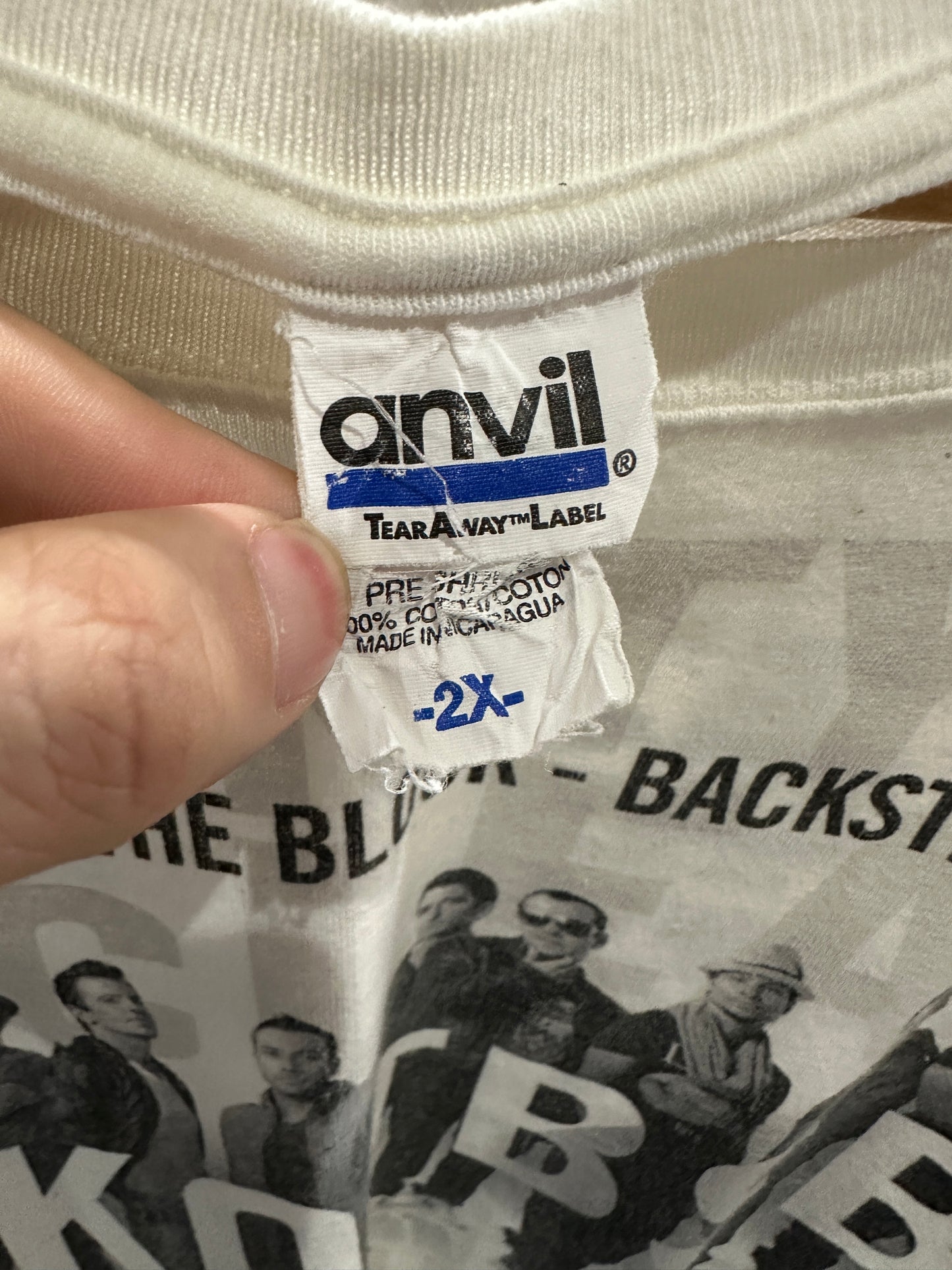 (Mens 2X) New Kids on the block x Backstreet Boys Shirt