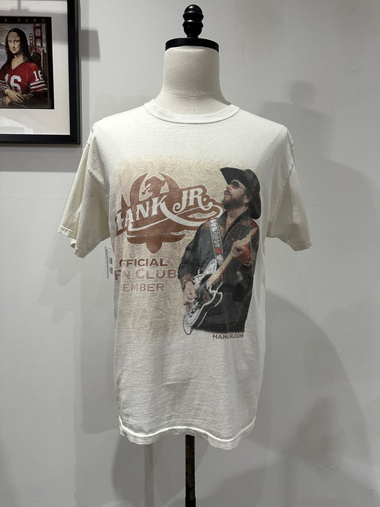 (Mens Large) Hank Jr. Fan Club Shirt