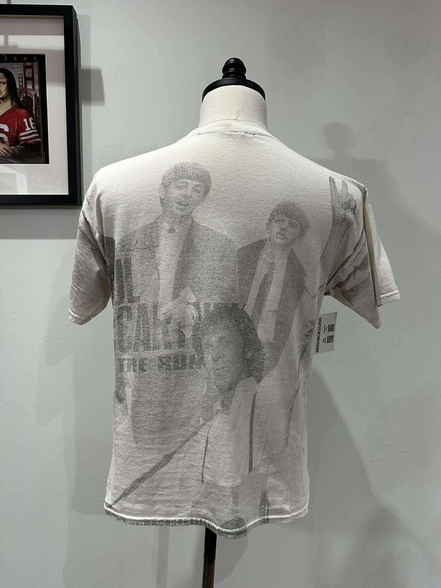 (Mens Large) Retro The Beatles AOP Shirt