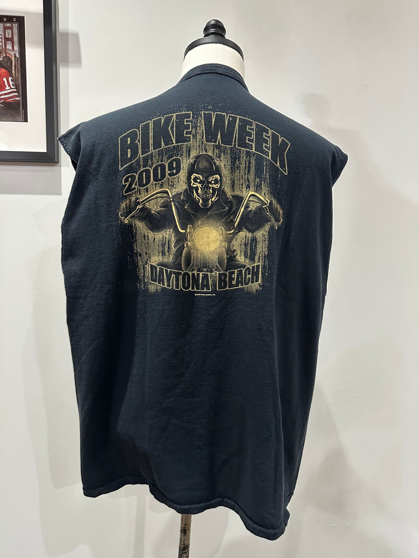 (Mens 2X) 2009 Bike Week 'Daytona Beach' Tank-Top