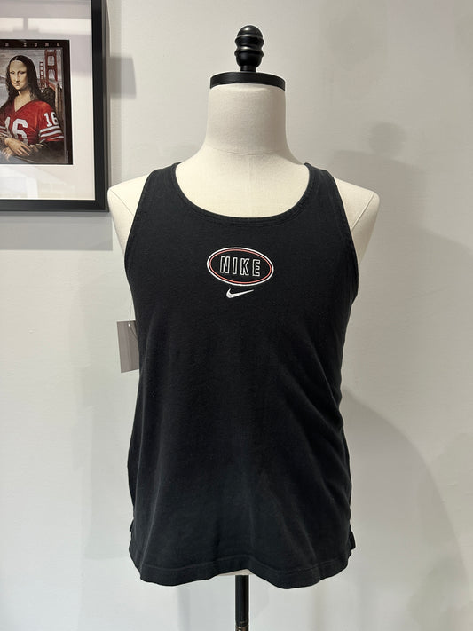 (Womens Large) 90s Nike Center Swoosh Tank-Top